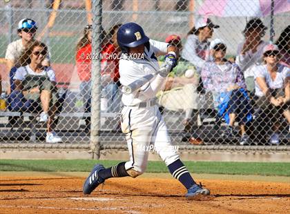 Thumbnail 1 in Mater Dei vs. St. John Bosco photogallery.