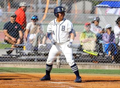 Thumbnail 1 in Mater Dei vs. St. John Bosco photogallery.