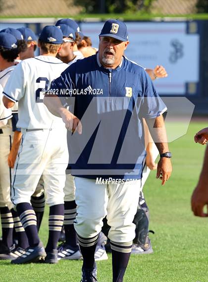 Thumbnail 1 in Mater Dei vs. St. John Bosco photogallery.