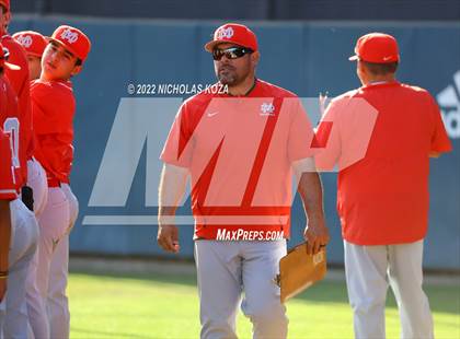 Thumbnail 3 in Mater Dei vs. St. John Bosco photogallery.