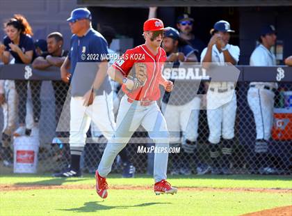 Thumbnail 3 in Mater Dei vs. St. John Bosco photogallery.