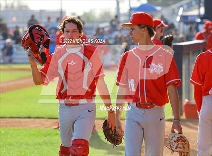 Thumbnail 1 in Mater Dei vs. St. John Bosco photogallery.