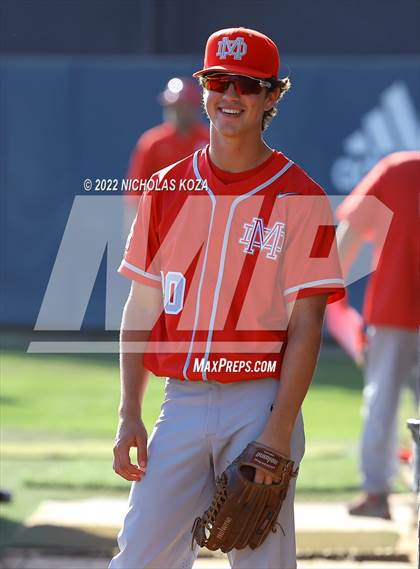 Thumbnail 1 in Mater Dei vs. St. John Bosco photogallery.