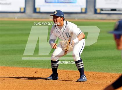 Thumbnail 2 in Mater Dei vs. St. John Bosco photogallery.