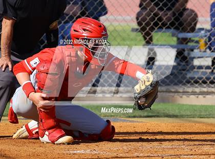 Thumbnail 2 in Mater Dei vs. St. John Bosco photogallery.