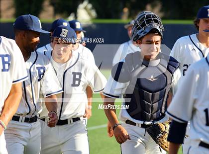 Thumbnail 1 in Mater Dei vs. St. John Bosco photogallery.