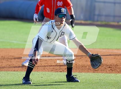 Thumbnail 3 in Mater Dei vs. St. John Bosco photogallery.