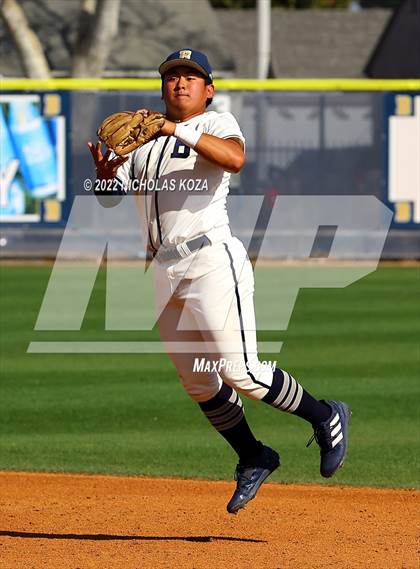 Thumbnail 1 in Mater Dei vs. St. John Bosco photogallery.