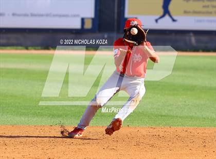Thumbnail 2 in Mater Dei vs. St. John Bosco photogallery.