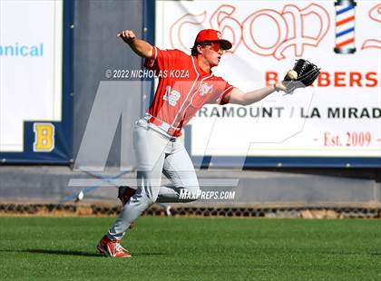 Thumbnail 3 in Mater Dei vs. St. John Bosco photogallery.
