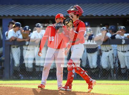 Thumbnail 3 in Mater Dei vs. St. John Bosco photogallery.