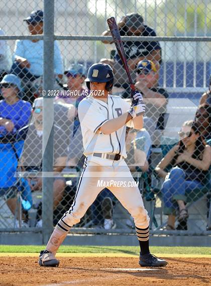 Thumbnail 3 in Mater Dei vs. St. John Bosco photogallery.