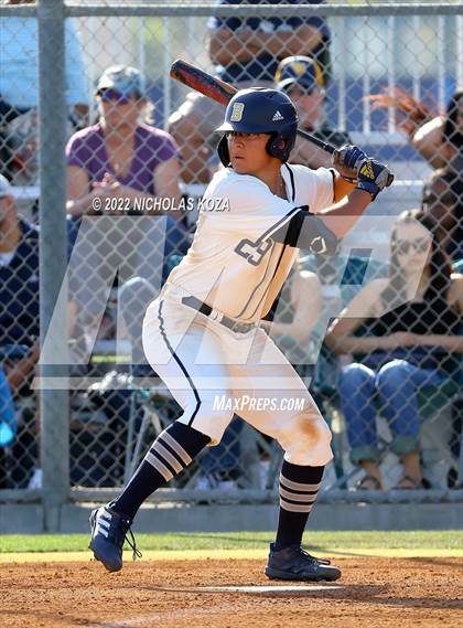 Thumbnail 1 in Mater Dei vs. St. John Bosco photogallery.