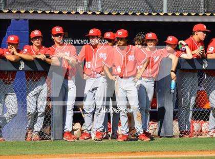 Thumbnail 1 in Mater Dei vs. St. John Bosco photogallery.