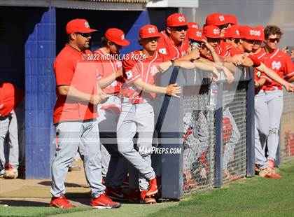Thumbnail 1 in Mater Dei vs. St. John Bosco photogallery.