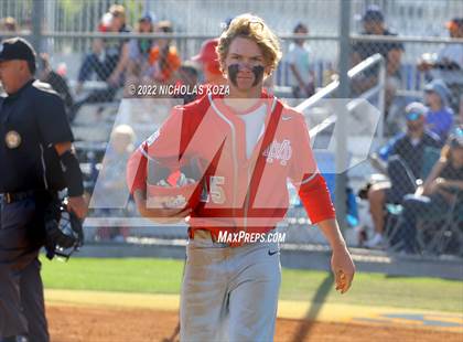 Thumbnail 2 in Mater Dei vs. St. John Bosco photogallery.