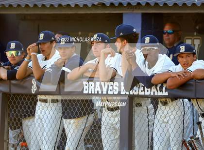 Thumbnail 1 in Mater Dei vs. St. John Bosco photogallery.