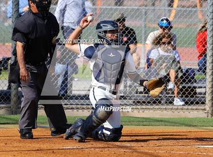 Thumbnail 3 in Mater Dei vs. St. John Bosco photogallery.