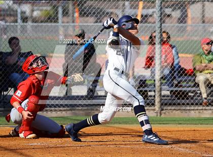 Thumbnail 2 in Mater Dei vs. St. John Bosco photogallery.