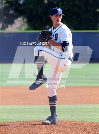 Thumbnail 2 in Mater Dei vs. St. John Bosco photogallery.