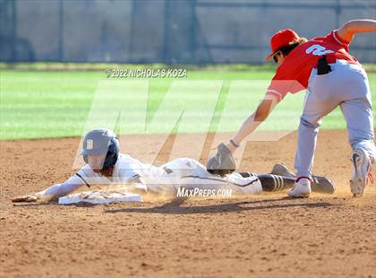 Thumbnail 2 in Mater Dei vs. St. John Bosco photogallery.