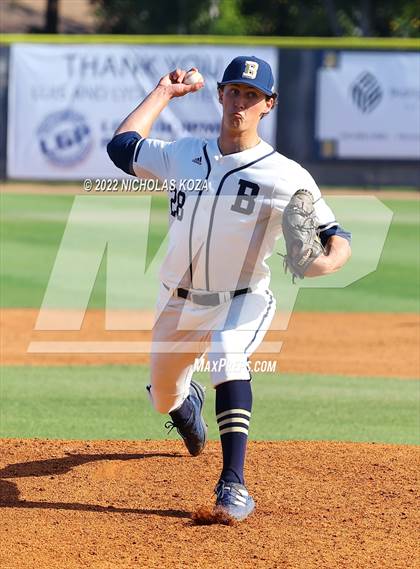 Thumbnail 2 in Mater Dei vs. St. John Bosco photogallery.