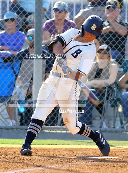 Thumbnail 2 in Mater Dei vs. St. John Bosco photogallery.