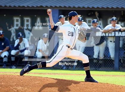 Thumbnail 3 in Mater Dei vs. St. John Bosco photogallery.