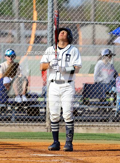 Thumbnail 1 in Mater Dei vs. St. John Bosco photogallery.