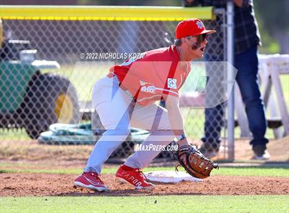 Thumbnail 2 in Mater Dei vs. St. John Bosco photogallery.