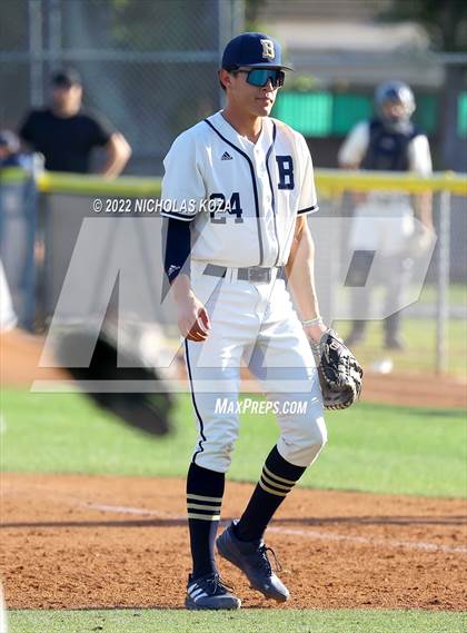 Thumbnail 3 in Mater Dei vs. St. John Bosco photogallery.