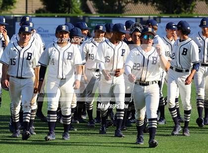 Thumbnail 3 in Mater Dei vs. St. John Bosco photogallery.