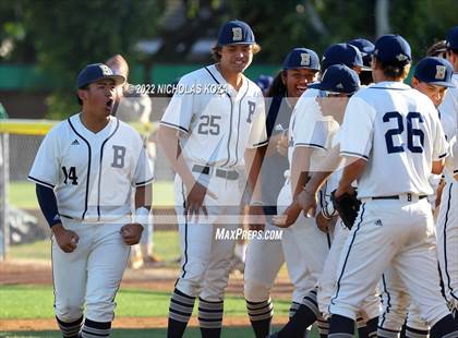 Thumbnail 3 in Mater Dei vs. St. John Bosco photogallery.