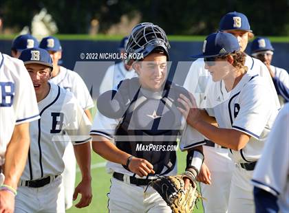 Thumbnail 2 in Mater Dei vs. St. John Bosco photogallery.