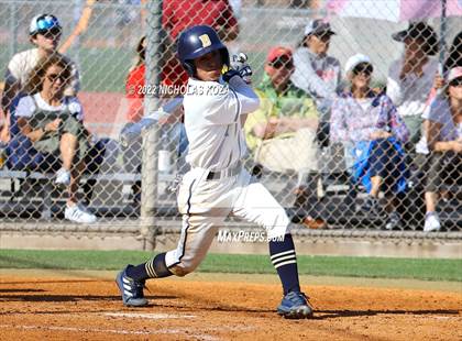 Thumbnail 2 in Mater Dei vs. St. John Bosco photogallery.