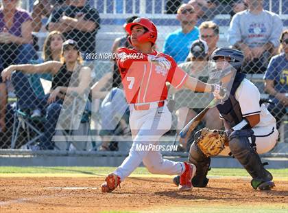 Thumbnail 3 in Mater Dei vs. St. John Bosco photogallery.