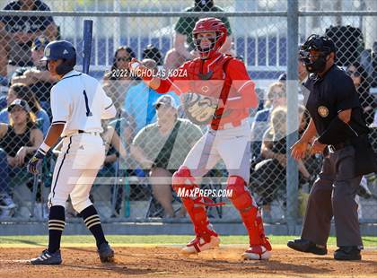Thumbnail 2 in Mater Dei vs. St. John Bosco photogallery.