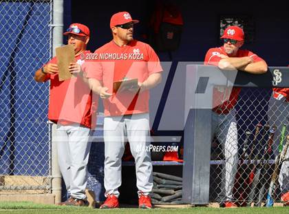Thumbnail 3 in Mater Dei vs. St. John Bosco photogallery.