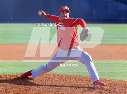 Thumbnail 2 in Mater Dei vs. St. John Bosco photogallery.
