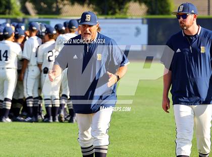 Thumbnail 3 in Mater Dei vs. St. John Bosco photogallery.