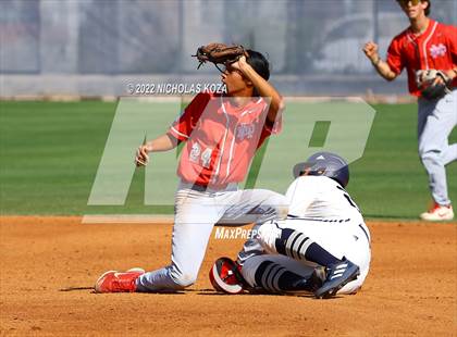 Thumbnail 2 in Mater Dei vs. St. John Bosco photogallery.