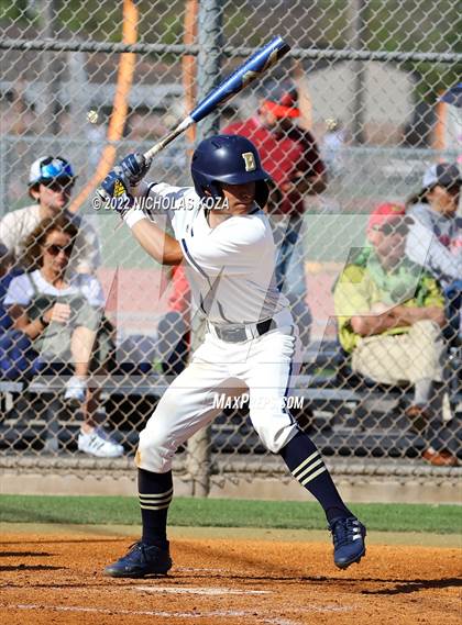 Thumbnail 1 in Mater Dei vs. St. John Bosco photogallery.