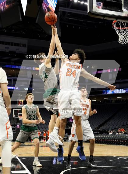 Thumbnail 2 in Colfax vs Woodland (@ Golden 1 Center) photogallery.