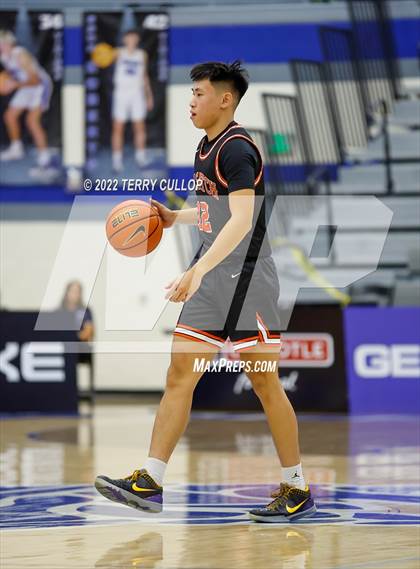 Thumbnail 1 in Wasatch Academy vs. American Fork (5 for the Fight Hoopfest) photogallery.