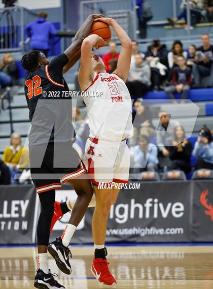 Thumbnail 1 in Wasatch Academy vs. American Fork (5 for the Fight Hoopfest) photogallery.