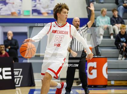 Thumbnail 1 in Wasatch Academy vs. American Fork (5 for the Fight Hoopfest) photogallery.