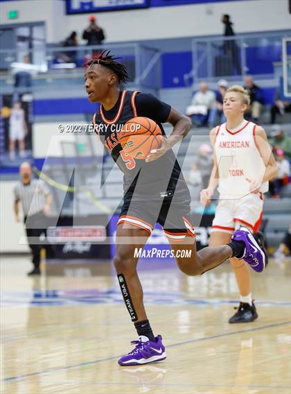 Thumbnail 3 in Wasatch Academy vs. American Fork (5 for the Fight Hoopfest) photogallery.