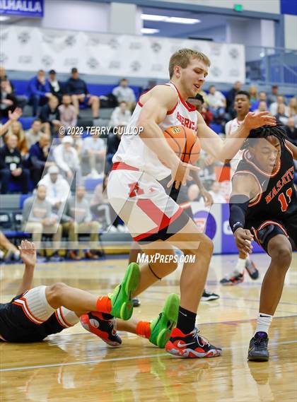 Thumbnail 1 in Wasatch Academy vs. American Fork (5 for the Fight Hoopfest) photogallery.