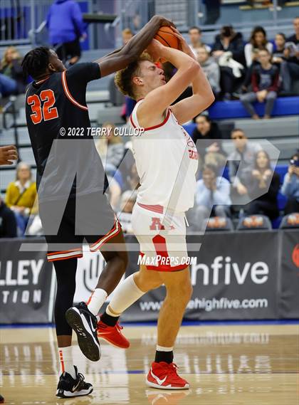 Thumbnail 3 in Wasatch Academy vs. American Fork (5 for the Fight Hoopfest) photogallery.