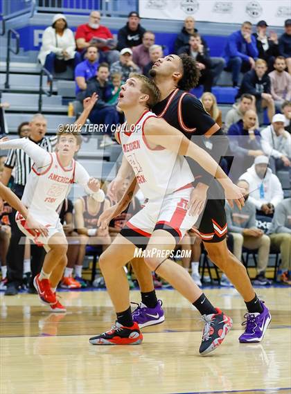 Thumbnail 3 in Wasatch Academy vs. American Fork (5 for the Fight Hoopfest) photogallery.